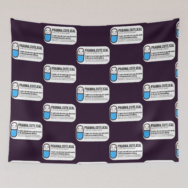 Item preview, pharma-cute-ical definition - cute guy working in a pharmacy - pharmacy student - pharmacist - pharm designed and sold by HoldwestShopNow.