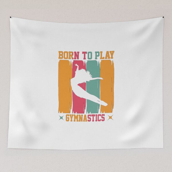Item preview, Born to play gymnastics - Rythmic Dance designed and sold by AspectArtWorks.
