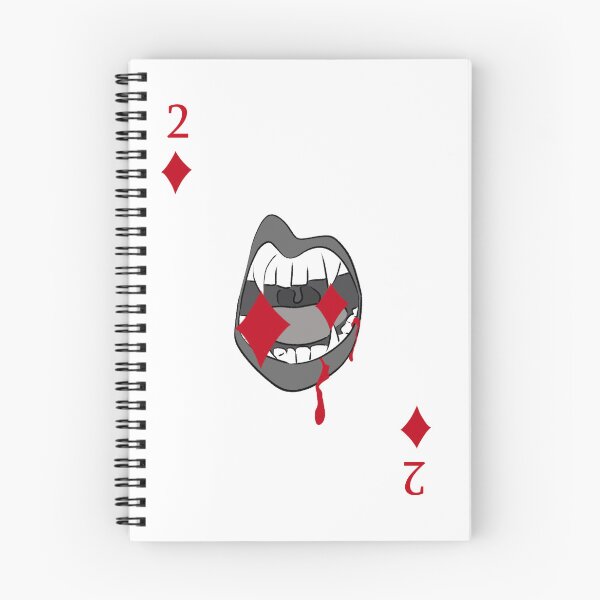 Item preview, Vampire Cards: 2 of diamonds designed and sold by tibia-the-dog.