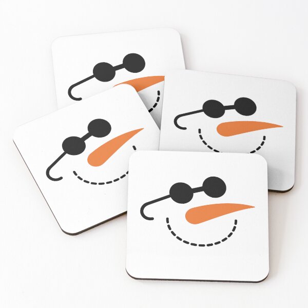 Item preview, Cool Snowman Face with Sun Glasses - Festive Christmas Snowman designed and sold by gjsart.