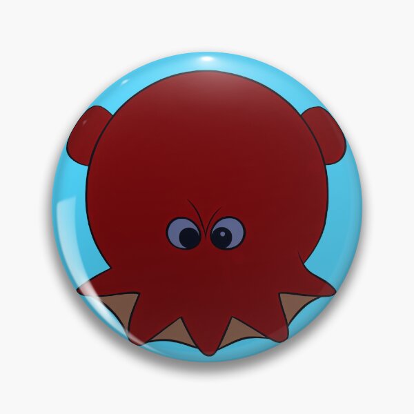 Item preview, A cartoonish round vampire squid VII designed and sold by BrachiaST.