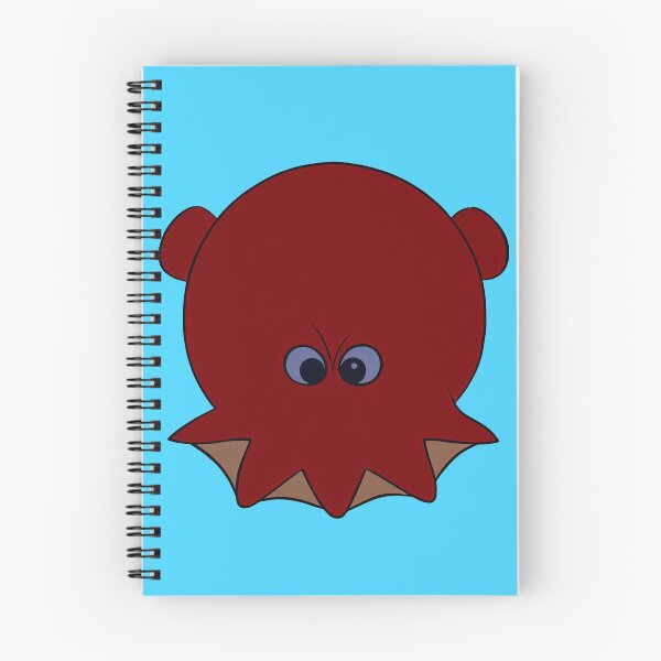 Item preview, A cartoonish round vampire squid VII designed and sold by BrachiaST.