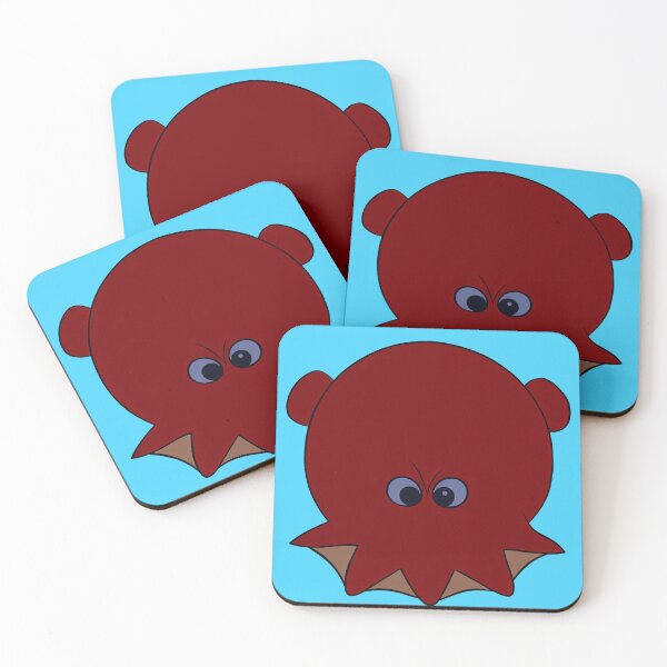 Item preview, A cartoonish round vampire squid VII designed and sold by BrachiaST.