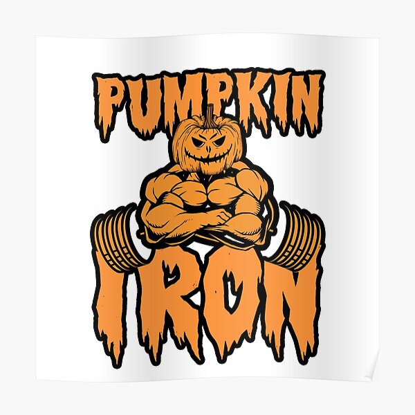 Halloween Gym Workout Pumpkin Iron Motivation For Men Mug 11oz