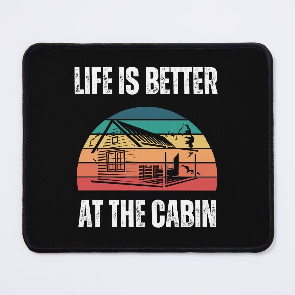 Item preview, Life Is Better At The Cabin Vintage Sunset designed and sold by smailjr.