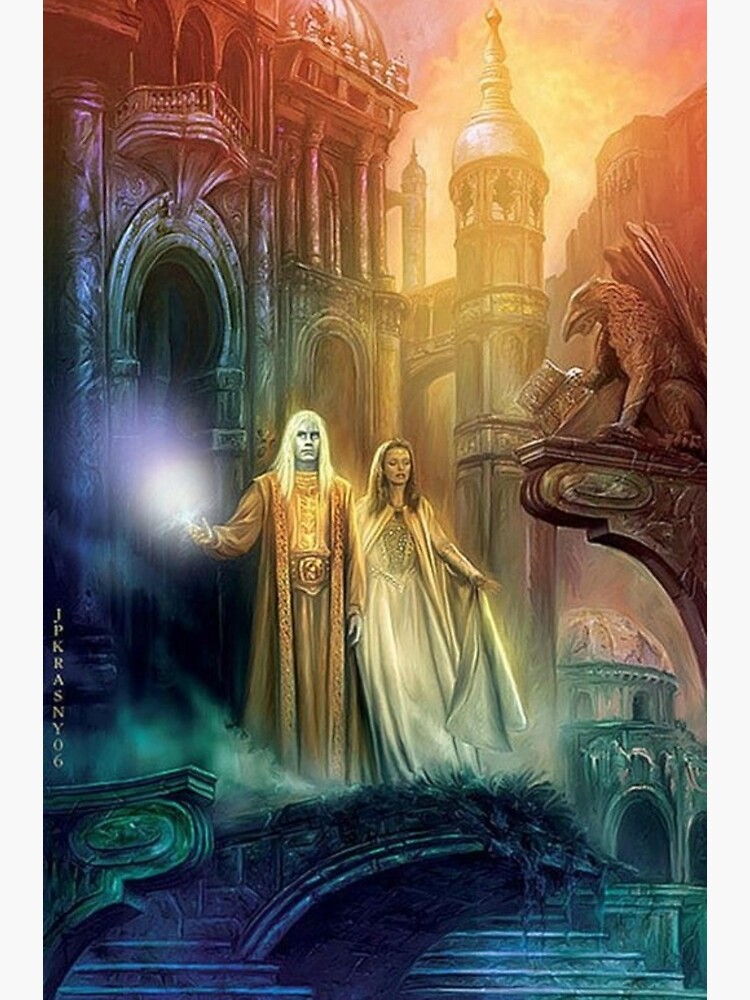 Discover Wizard - Elantris - Cover Photo Premium Matte Vertical Poster