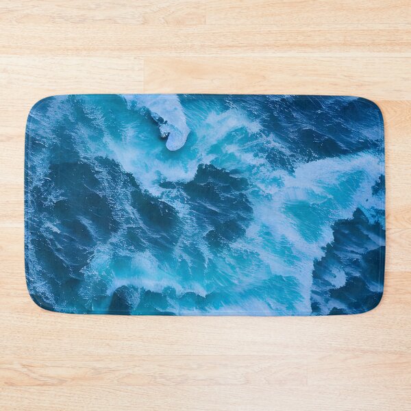 Item preview, blue ocean waves #130 designed and sold by supeart.