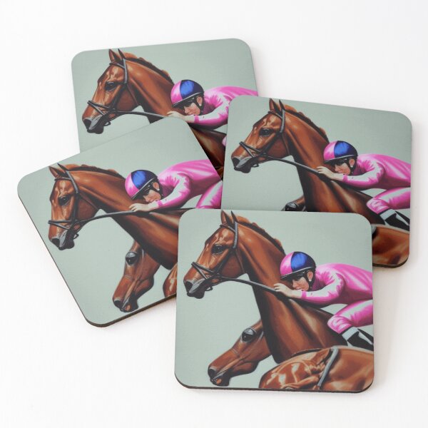 Item preview, Dreaming of Horse Racing and Jockeys designed and sold by No1Equestrian.