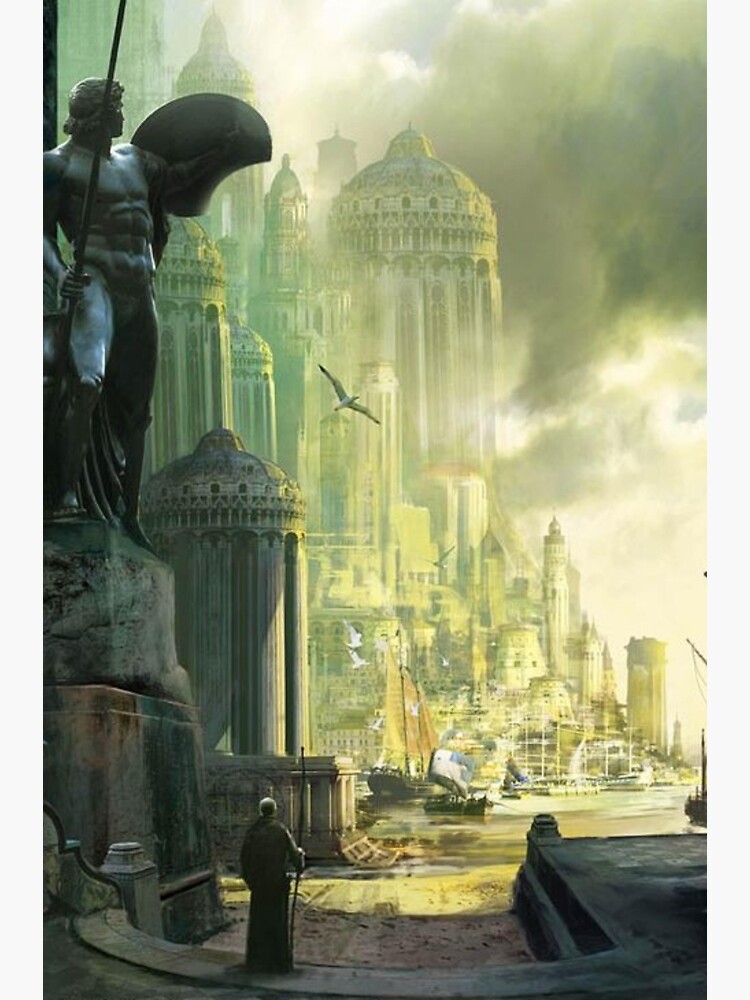 Disover Elantris - Best Castle Premium Matte Vertical Poster