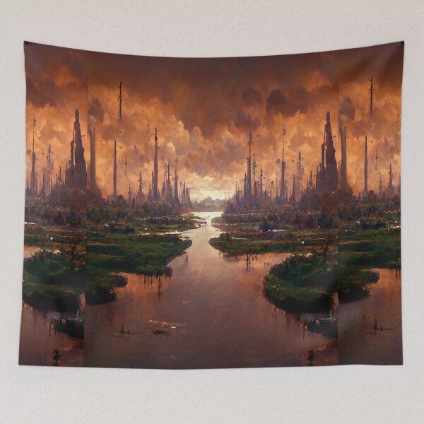 Item preview, Planet Warz - Swampafa - Daquafa River "Planet Jingofa" designed and sold by Brazz Official.