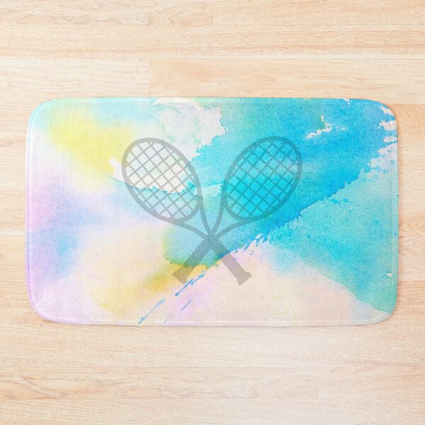 Item preview, Raquetas de tenis en acuarela designed and sold by BigCityTennis.