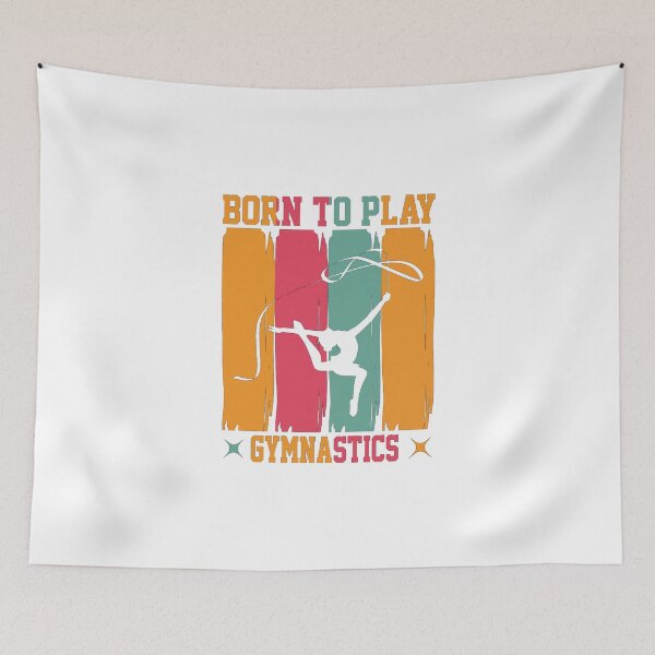 Item preview, Born to play gymnastics - Rythmic Dance designed and sold by AspectArtWorks.