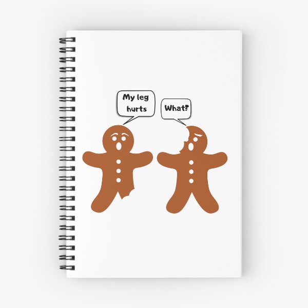 Item preview, Funny Gingerbread Man Christmas Cookies designed and sold by LordAudes.