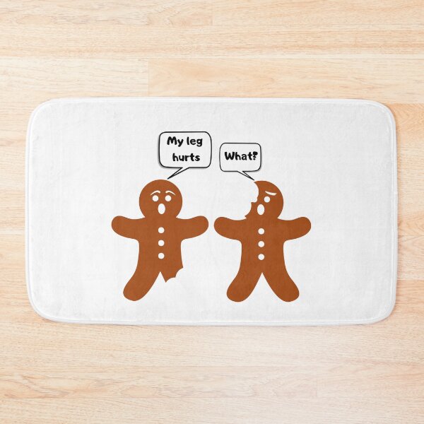Item preview, Funny Gingerbread Man Christmas Cookies designed and sold by LordAudes.