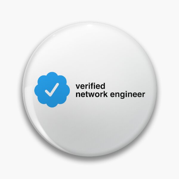 Item preview, Verified network engineer | certification checkmark designed and sold by CodingStore  ★★★★★.