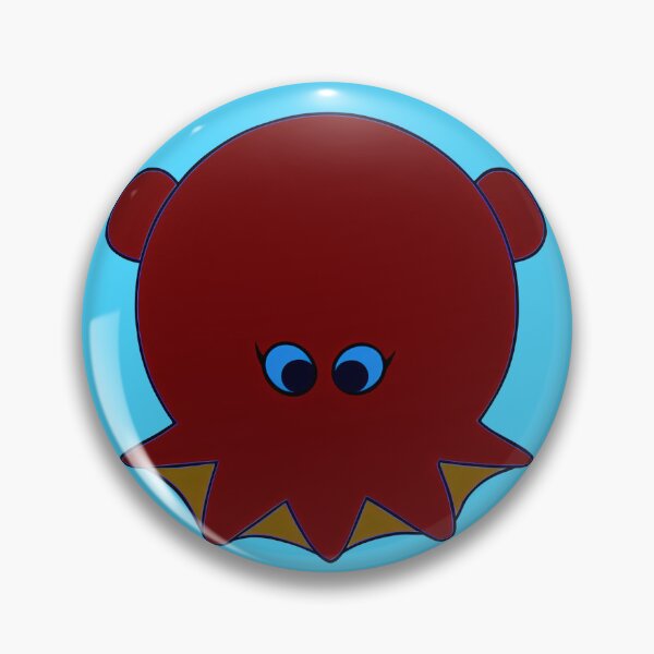 Item preview, A cartoonish round vampire squid girly style I designed and sold by BrachiaST.