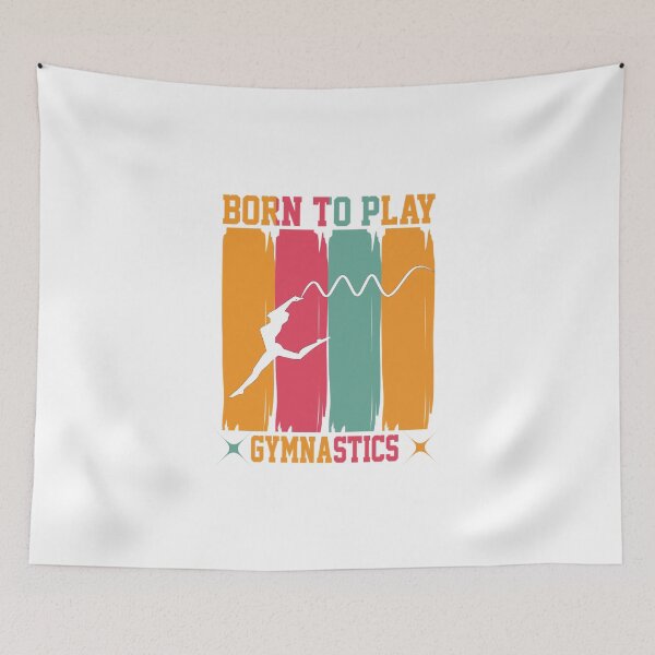 Item preview, Born to play gymnastics - Rythmic Dance designed and sold by AspectArtWorks.