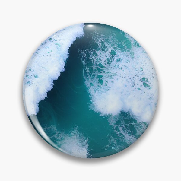 Item preview, blue ocean waves #132 designed and sold by supeart.