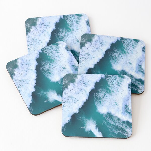 Item preview, blue ocean waves #132 designed and sold by supeart.