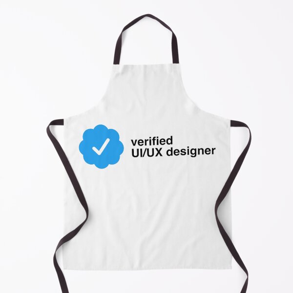 Item preview, Verified UI/UX designer | certification checkmark designed and sold by CodingStore  ★★★★★.