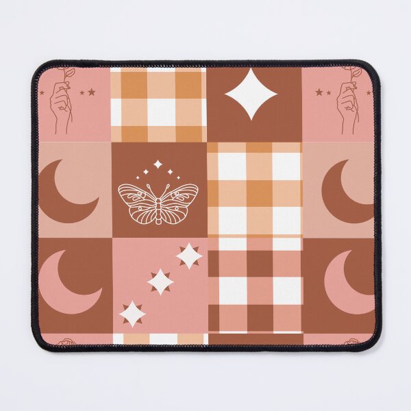 Item preview, Boho Patchwork Design with earth and pink tones designed and sold by Maussa Ivimas.