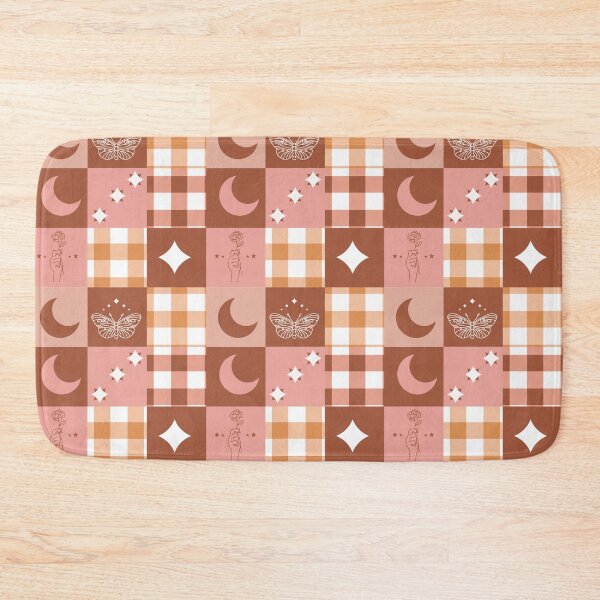 Item preview, Boho Patchwork Design with earth and pink tones designed and sold by Maussa Ivimas.
