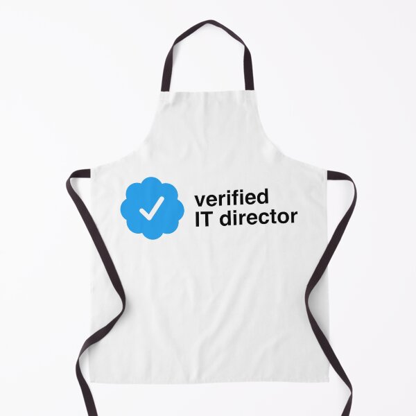 Item preview, Verified IT director | certification checkmark designed and sold by CodingStore  ★★★★★.
