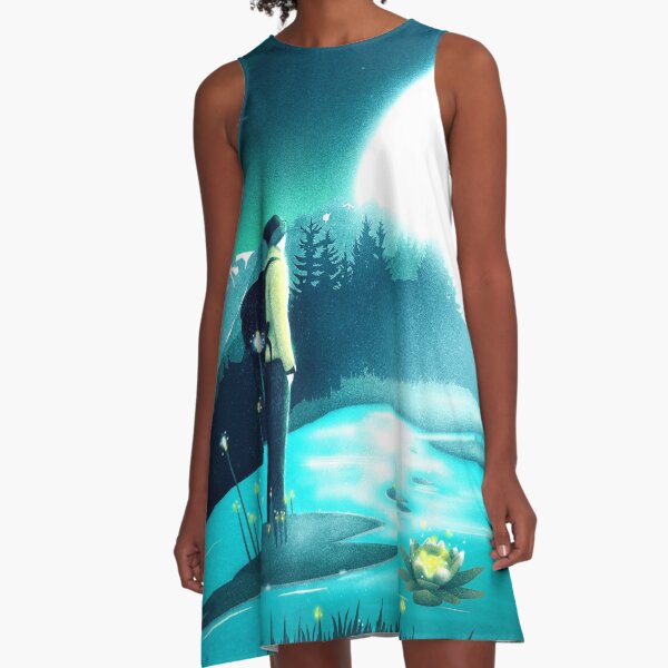Lost in the Moment A-Linien Kleid