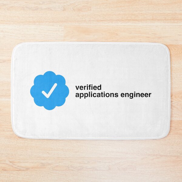 Item preview, Verified applications engineer | certification checkmark designed and sold by CodingStore  ★★★★★.