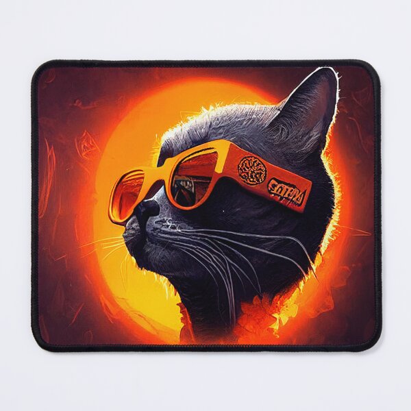 Item preview, Cat with sunglasses designed and sold by Hoity-Toity.