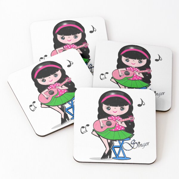 Item preview, Cute singer  designed and sold by Shirley cute art .