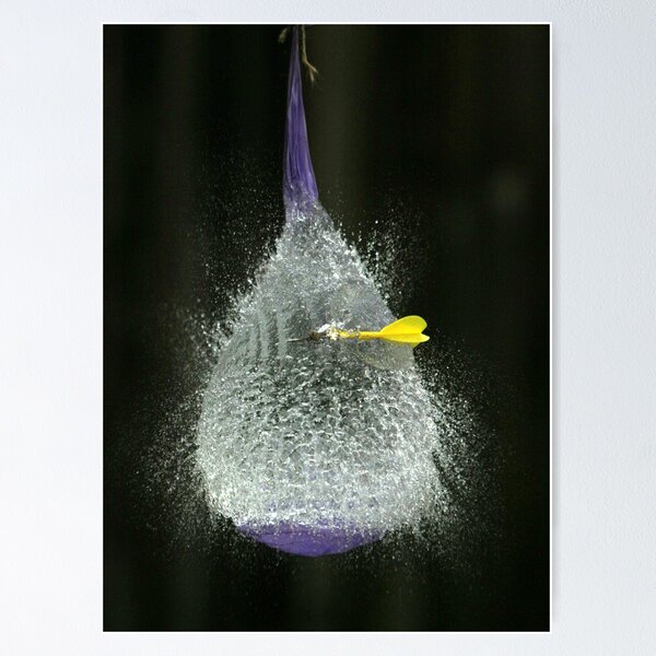 Item preview, Purple balloon & dart designed and sold by jagphoto.