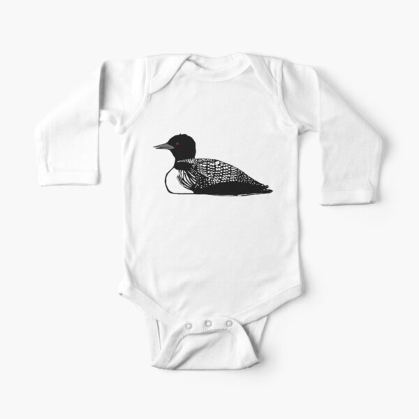 Loon Long Sleeve Baby One-Piece