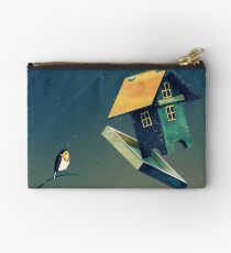 Flying Bird...house Studio Pouch