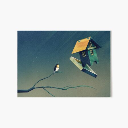 Flying Bird...house Galeriedruck