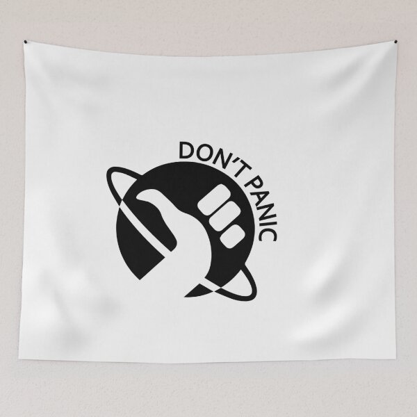 Item preview, Don't Panic designed and sold by PsychoProjectTS.