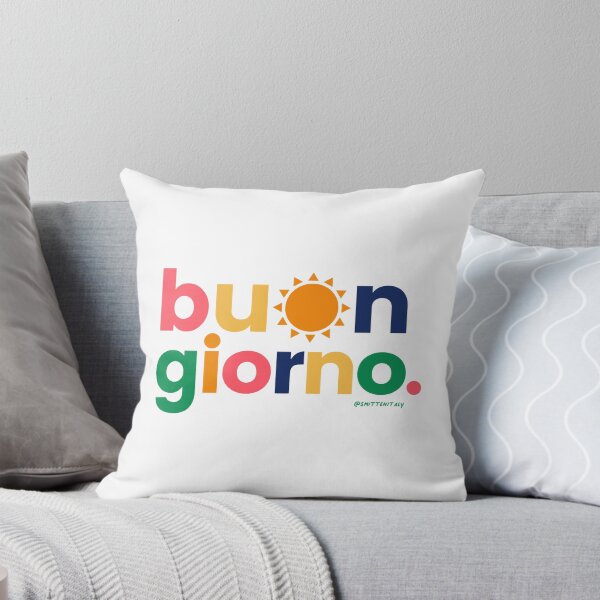 Artikelvorschau, Buon Giorno entworfen und verkauft von OhMyQuoteShop.