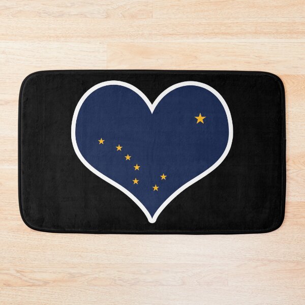 Item preview, Alaska US State Flag Heart designed and sold by PKHalford.