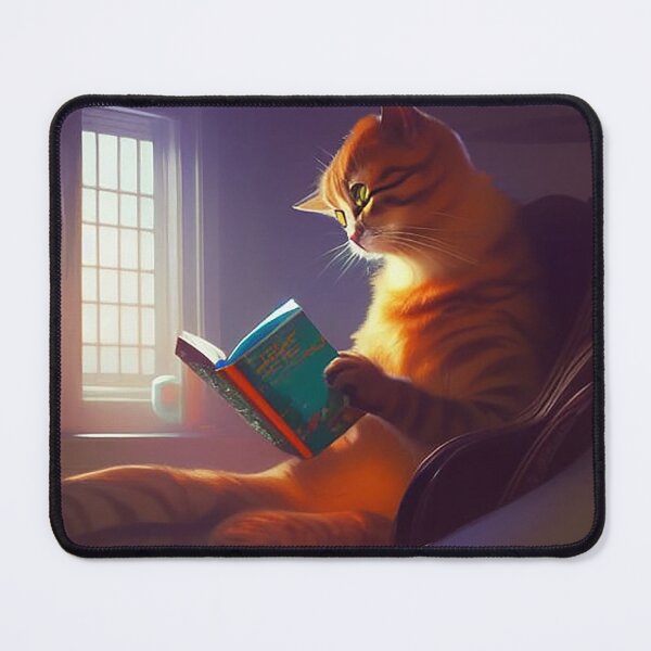 Item preview, Cat I Read Banned Books designed and sold by pat227jc.