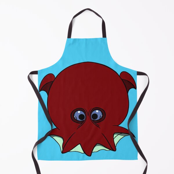 Item preview, A cartoonish round vampire squid, very unhappy :) designed and sold by BrachiaST.