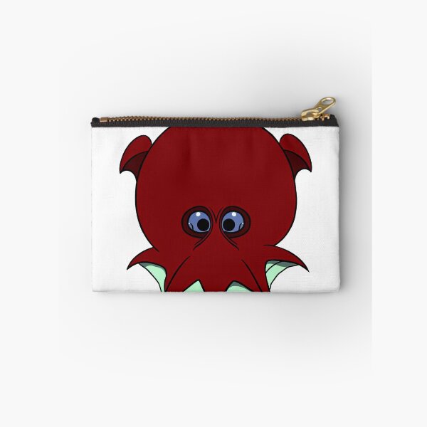 Item preview, A cartoonish round vampire squid, very unhappy :) designed and sold by BrachiaST.