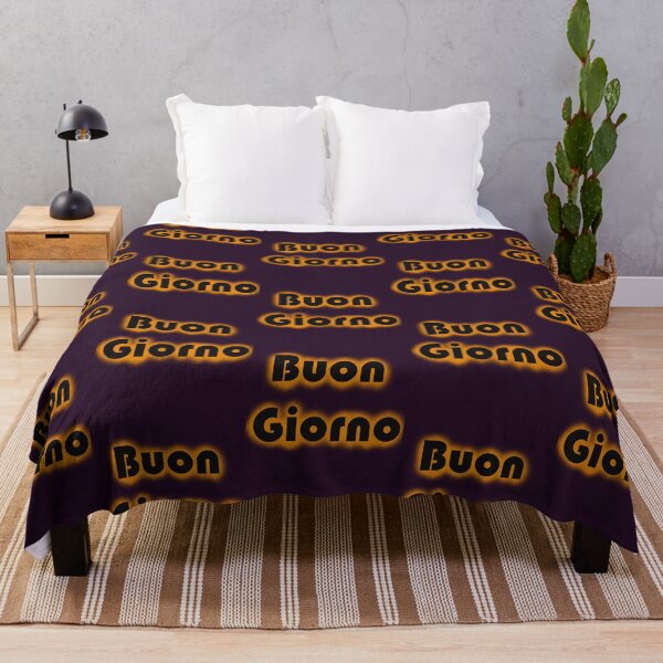 Item preview, Buon Giorno designed and sold by OhMyQuoteShop.