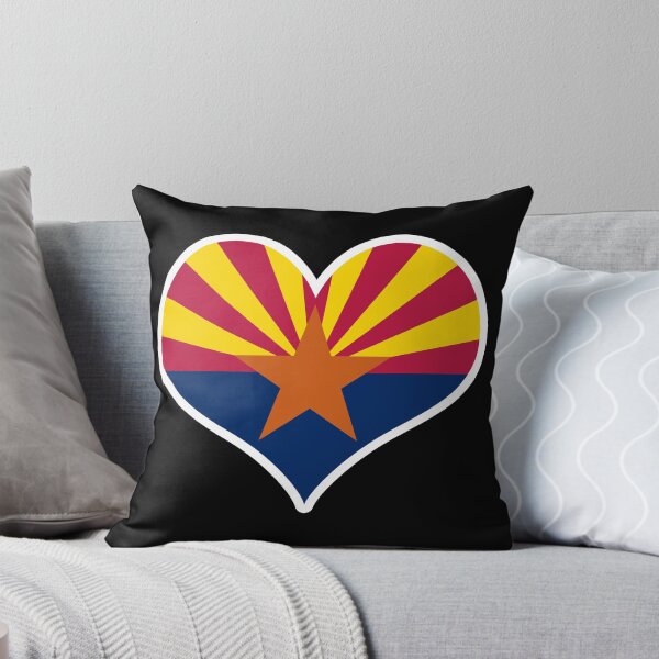 Item preview, Arizona US State Flag Heart designed and sold by PKHalford.