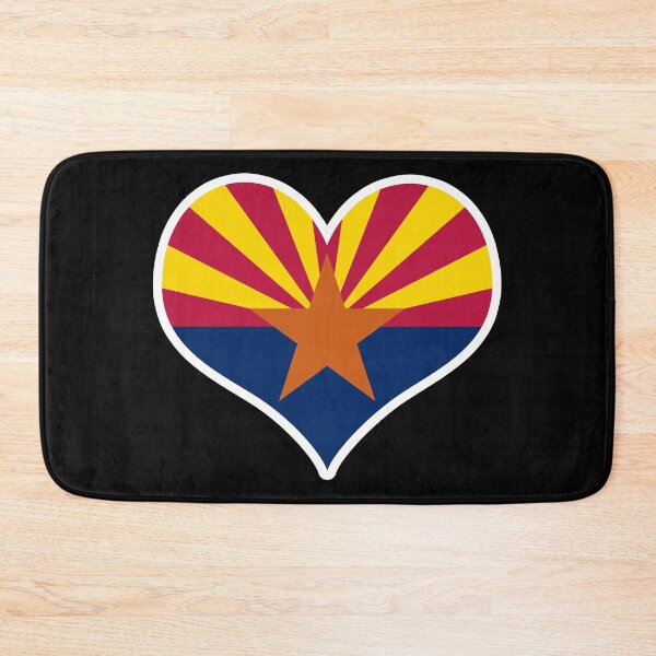 Item preview, Arizona US State Flag Heart designed and sold by PKHalford.