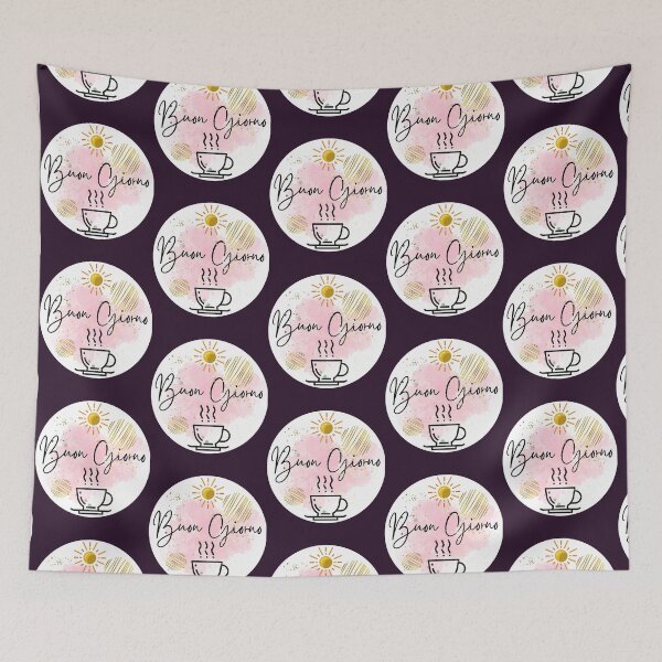 Item preview, Buon Giorno - Sole Mattutino designed and sold by OhMyQuoteShop.