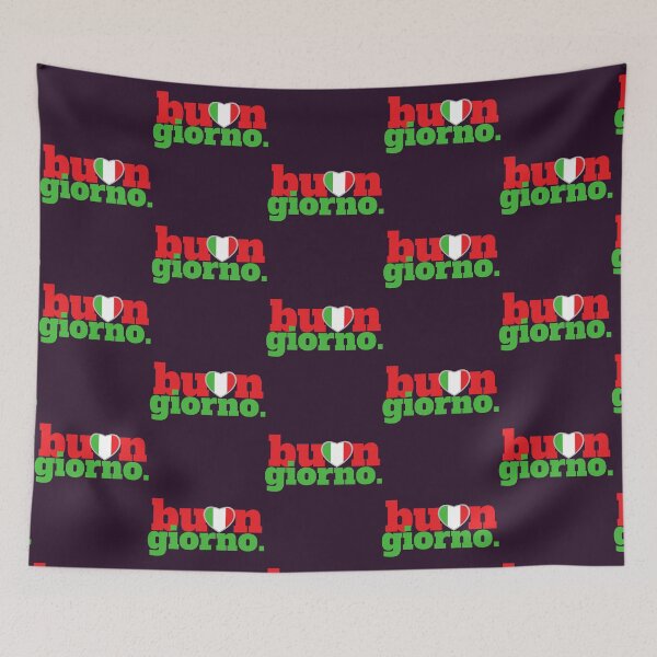 Item preview, buon giorno   designed and sold by OhMyQuoteShop.