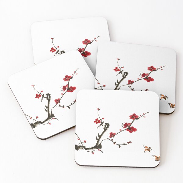 Item preview, Plum Blossom - Fighting in the Winter designed and sold by joannahliu.