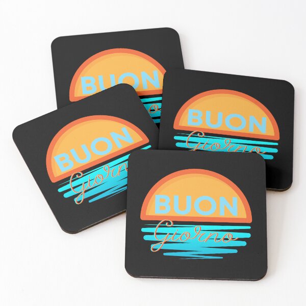 Item preview, buon giorno   designed and sold by OhMyQuoteShop.