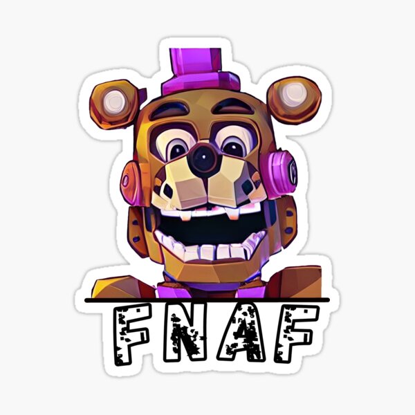 fnaf 1 crew Sticker for Sale by scoobsmcdoobs