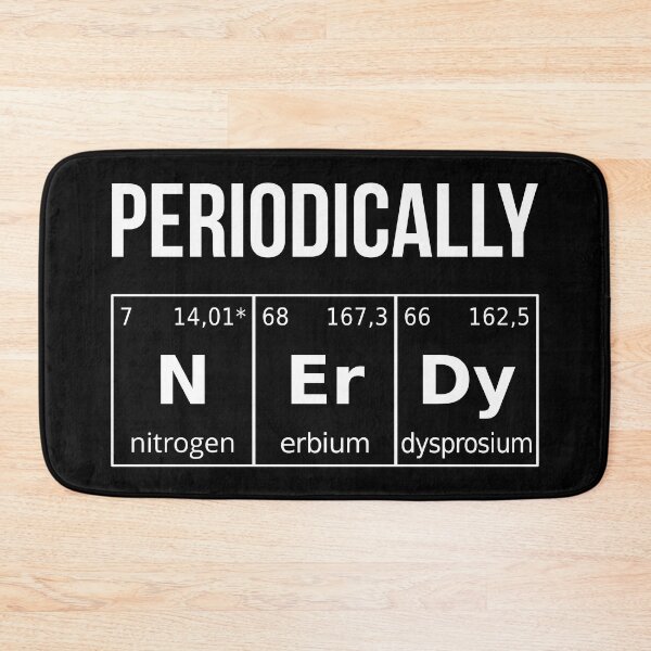 Item preview, Periodically Nerdy I designed and sold by Lemon Pepper.